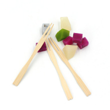 Amazon hot sale disposable 90mm disposable mango bamboo  fruit fork